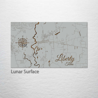 Liberty, Texas Street Map