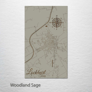 Lockhart, Texas Street Map