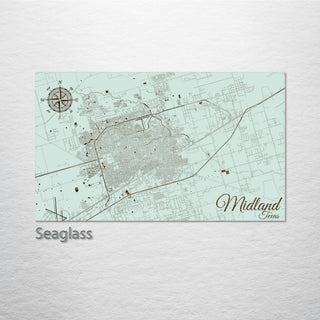 Midland, Texas Street Map