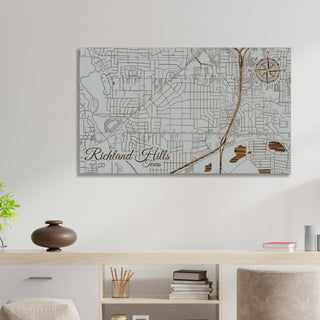 Richland Hills, Texas Street Map