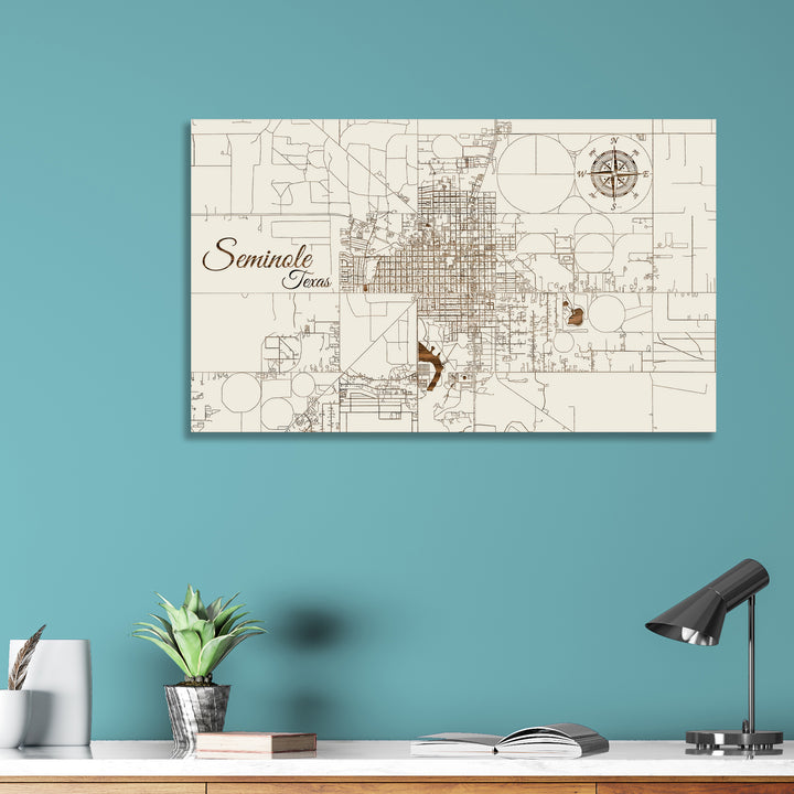 Seminole, Texas Street Map