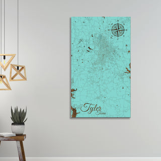 Tyler, Texas Street Map