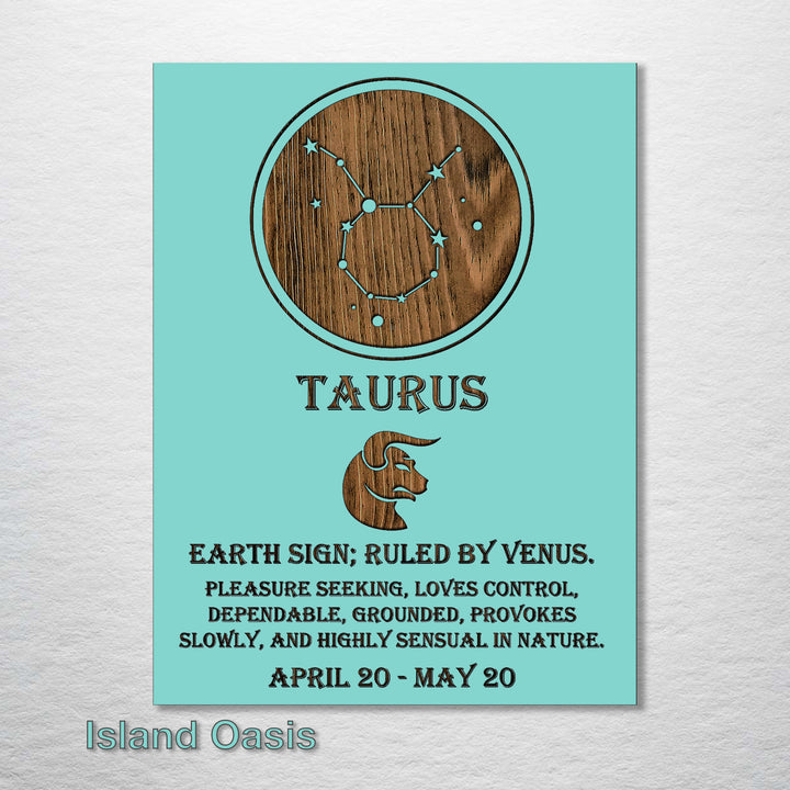 Taurus Zodiac - Fire & Pine