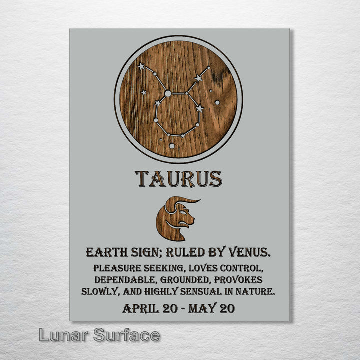 Taurus Zodiac - Fire & Pine