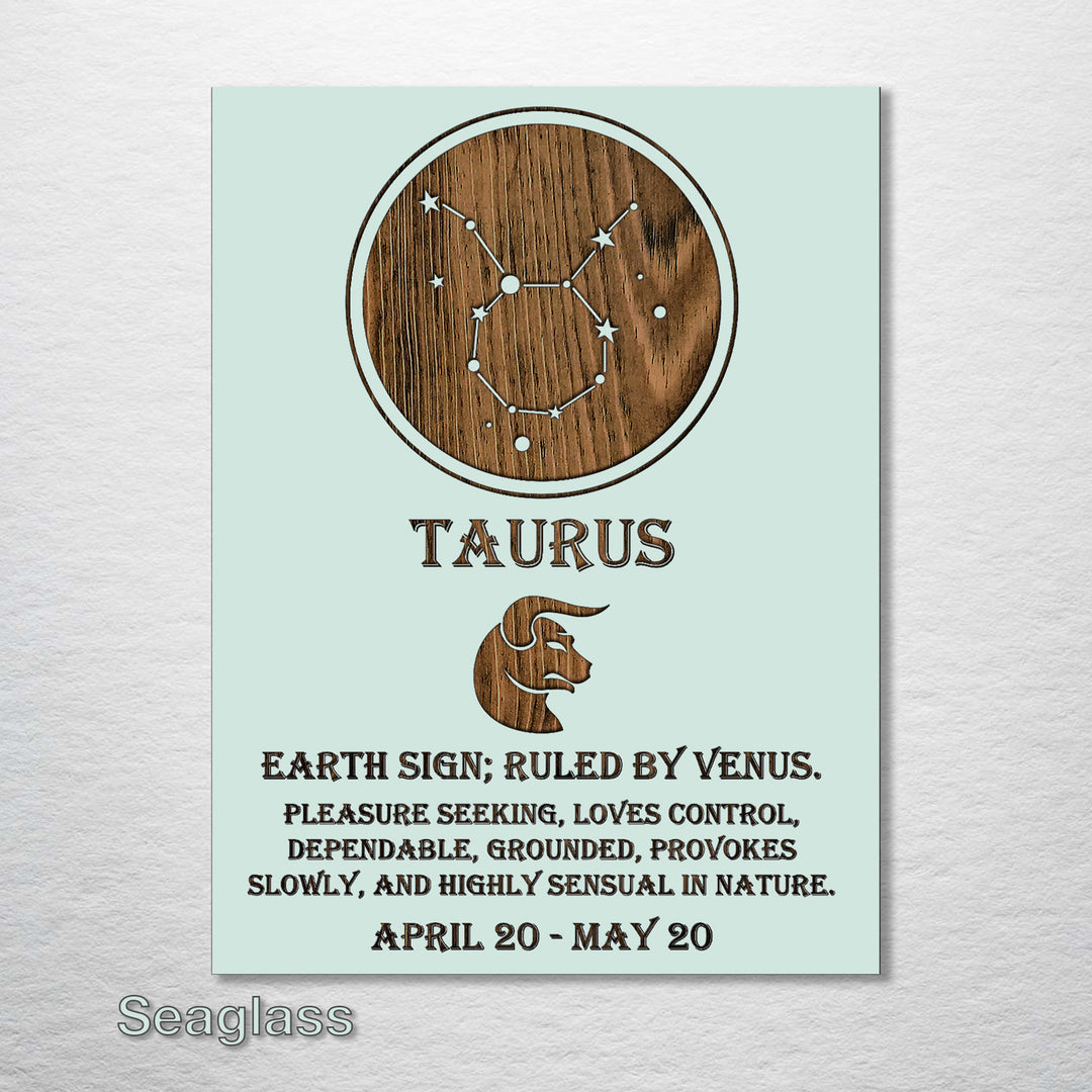 Taurus Zodiac - Fire & Pine