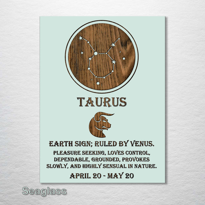 Taurus Zodiac - Fire & Pine