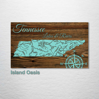 Tennessee Lakes & Rivers - Fire & Pine