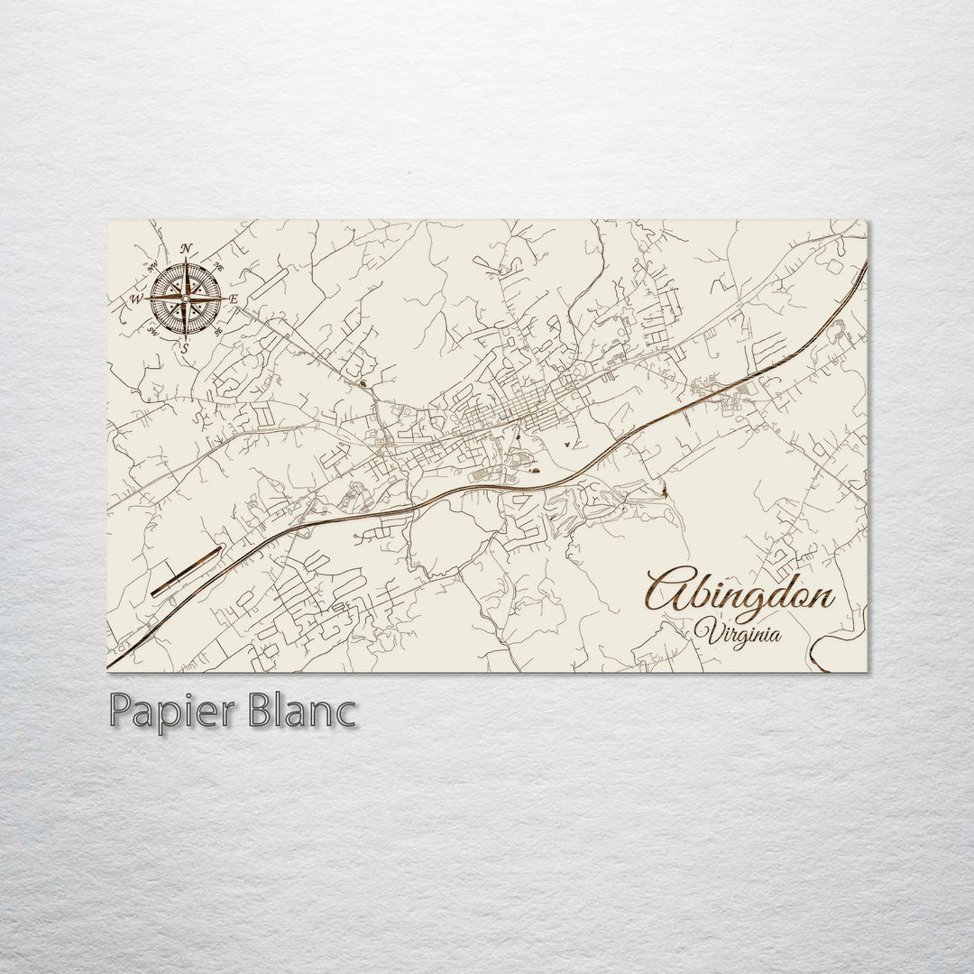 Abingdon, Virginia Street Map