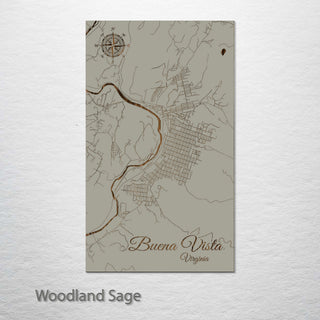 Buena Vista, Virginia Street Map