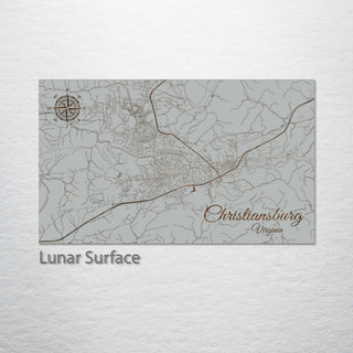 Christiansburg, Virginia Street Map