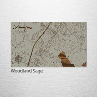 Dumfries, Virginia Street Map