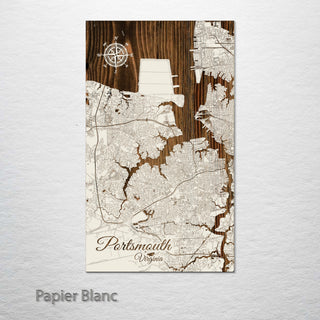 Portsmouth, Virginia Street Map