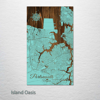 Portsmouth, Virginia Street Map
