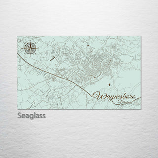Waynesboro, Virginia Street Map