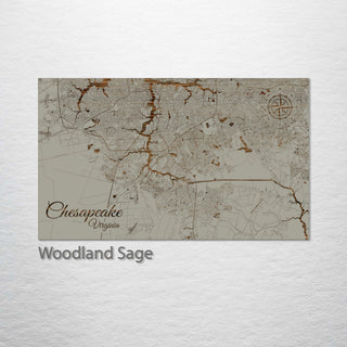 Chesapeake, Virginia Street Map