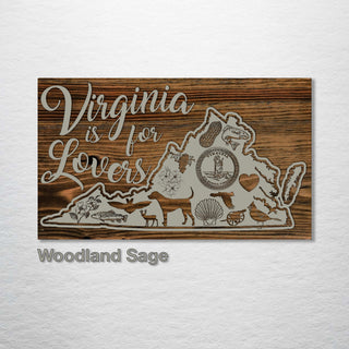 Virginia Abstract - Fire & Pine