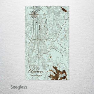 Auburn, Washington Street Map