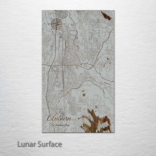 Auburn, Washington Street Map