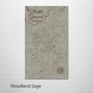 Battle Ground, Washington Street Map