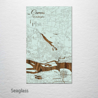 Camas, Washington Street Map