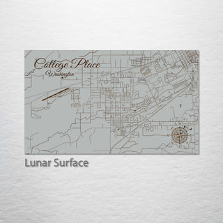 College Place, Washington Street Map