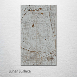 Edgewood, Washington Street Map