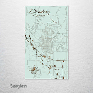Ellensburg, Washington Street Map