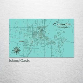 Enumclaw, Washington Street Map