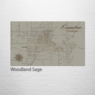 Enumclaw, Washington Street Map