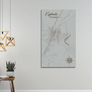 Ephrata, Washington Street Map