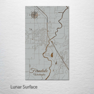 Ferndale, Washington Street Map