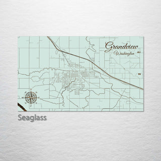 Grandview, Washington Street Map