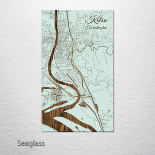 Kelso, Washington Street Map