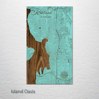 Kirkland, Washington Street Map
