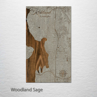 Kirkland, Washington Street Map