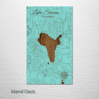 Lake Stevens, Washington Street Map
