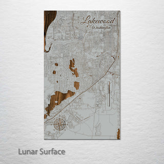 Lakewood, Washington Street Map
