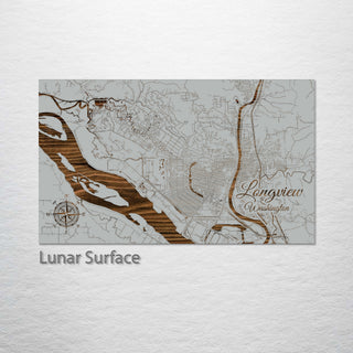 Longview, Washington Street Map