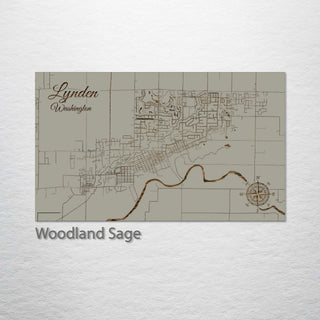 Lynden, Washington Street Map