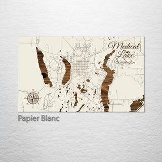 Medical Lake, Washington Street Map