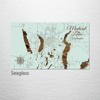 Medical Lake, Washington Street Map
