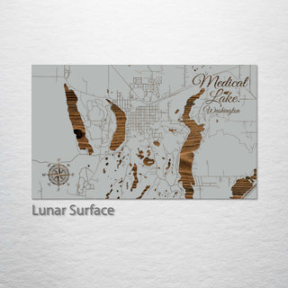 Medical Lake, Washington Street Map