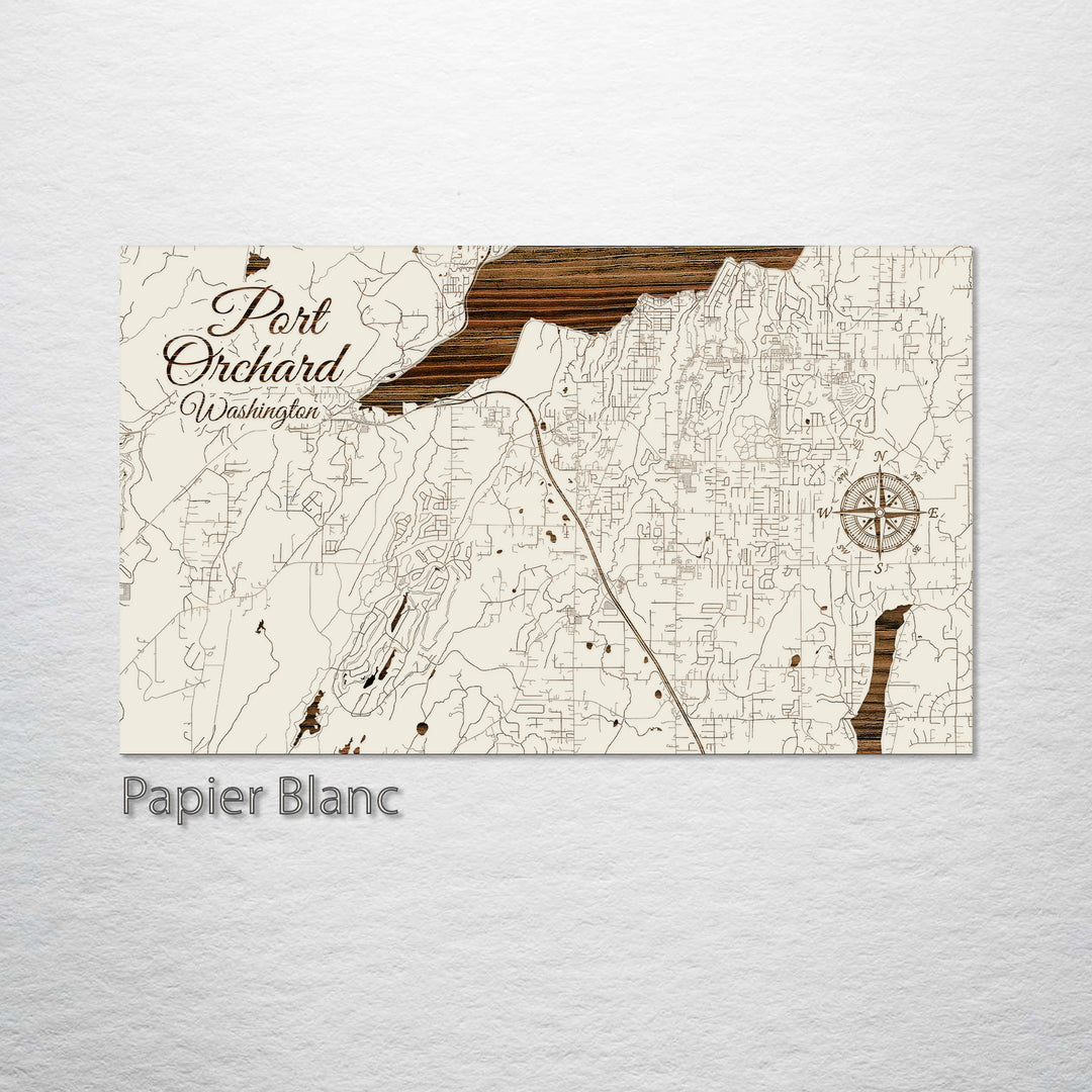 Port Orchard, Washington Street Map