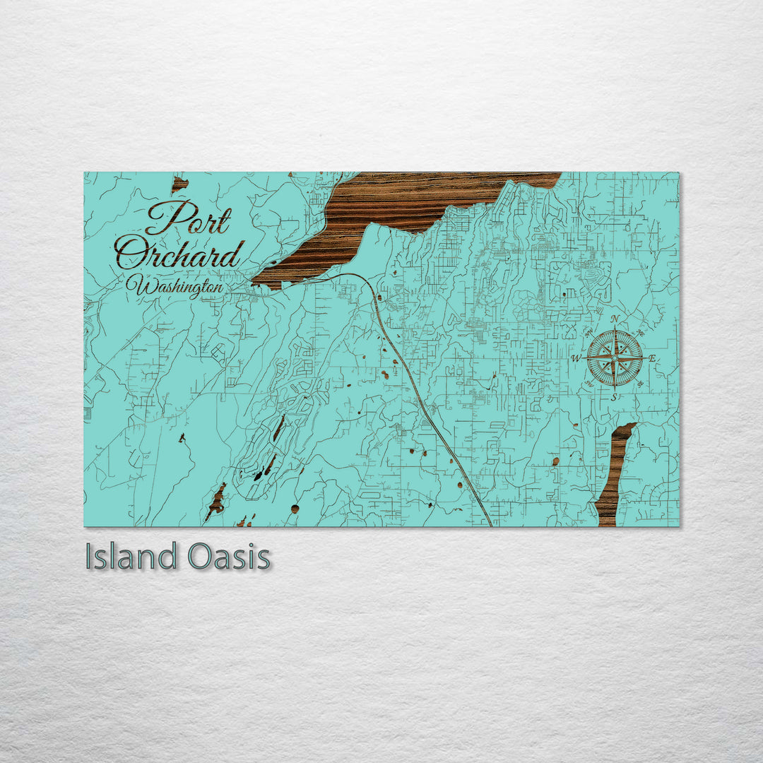 Port Orchard, Washington Street Map