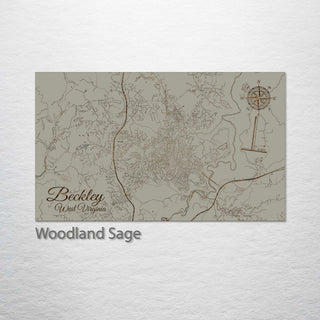 Beckley, West Virginia Street Map