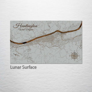 Huntington, West Virginia Street Map