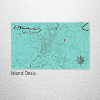 Martinsburg, West Virginia Street Map