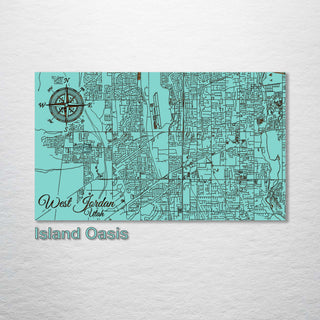 West Jordan, Utah Street Map - Fire & Pine