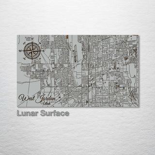 West Jordan, Utah Street Map - Fire & Pine