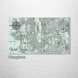 West Jordan, Utah Street Map - Fire & Pine